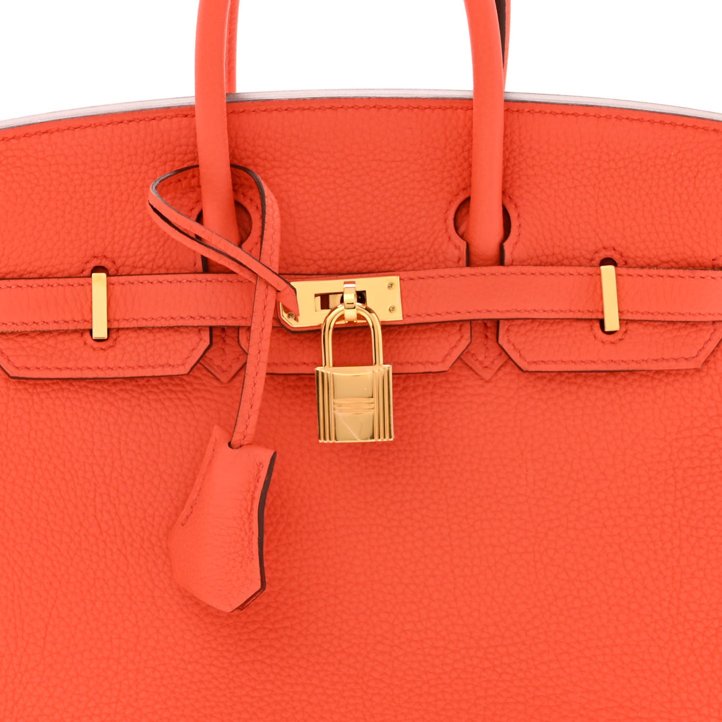 Togo Birkin 25 Orange Poppy
