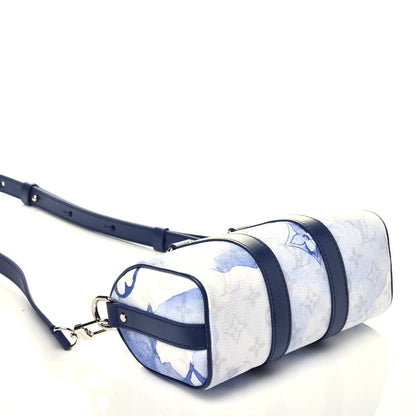 Louis Vuitton Monogram Watercolor Keepall XS Blue 4 of 9