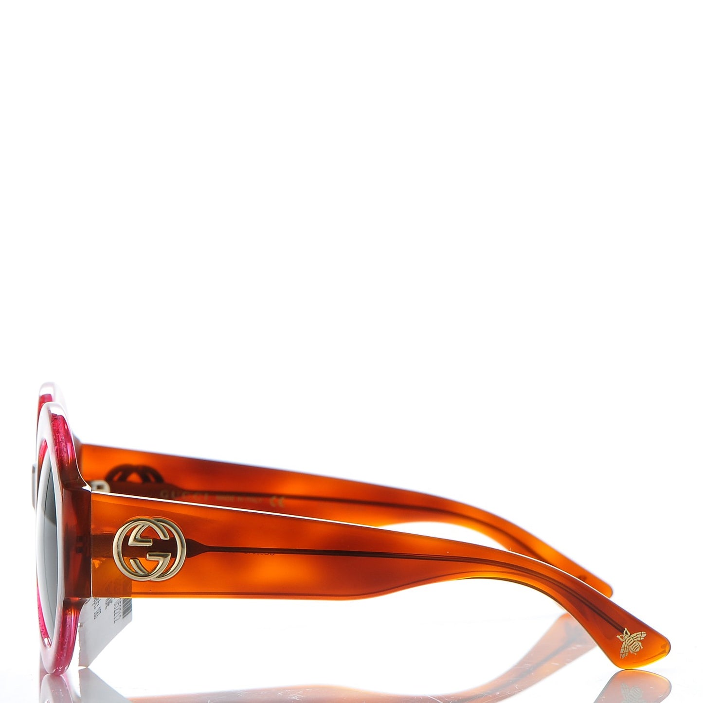 Acetate Round GG0084S Sunglasses Pink