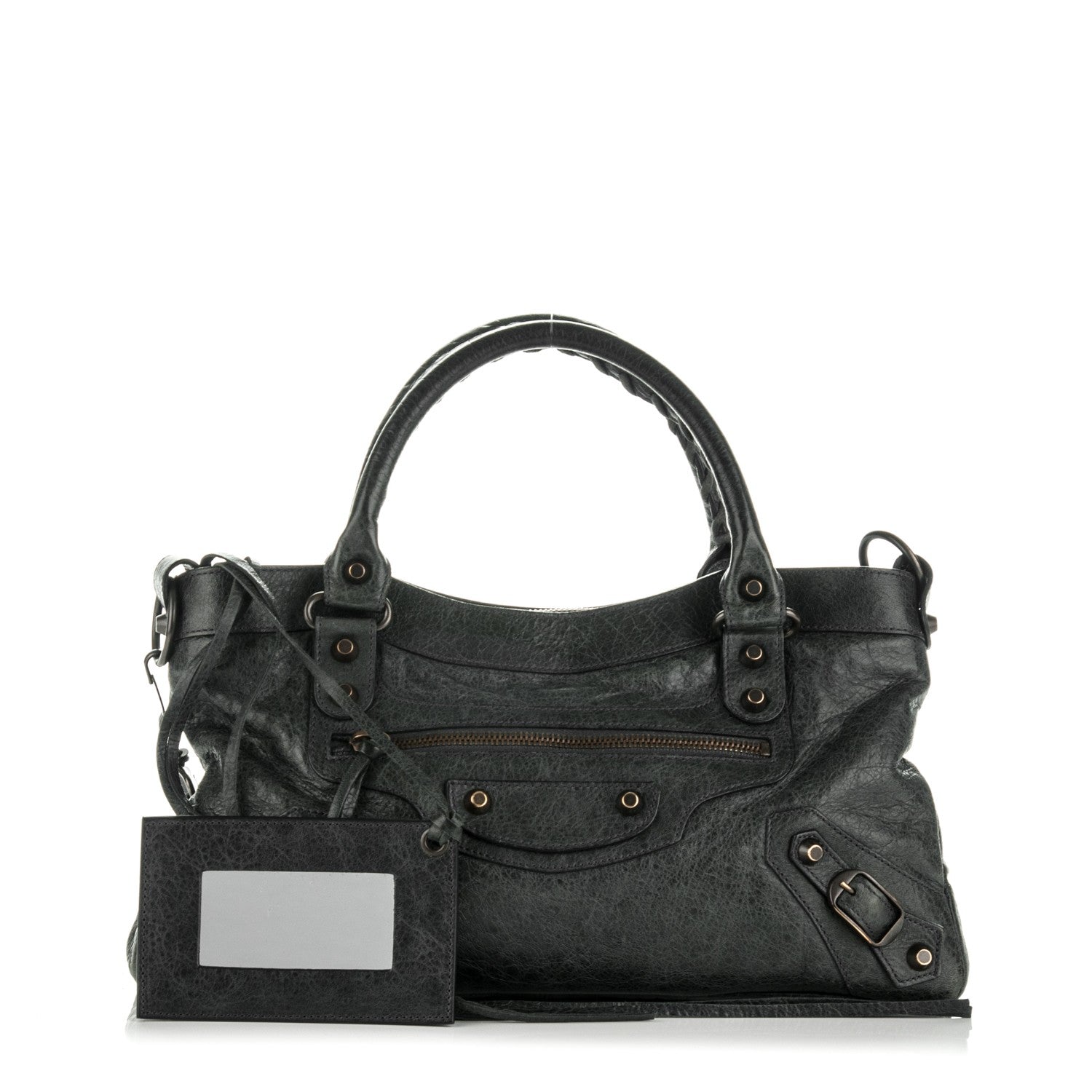 Balenciaga Agneau Classic Hardware First Anthracite 1 of 8