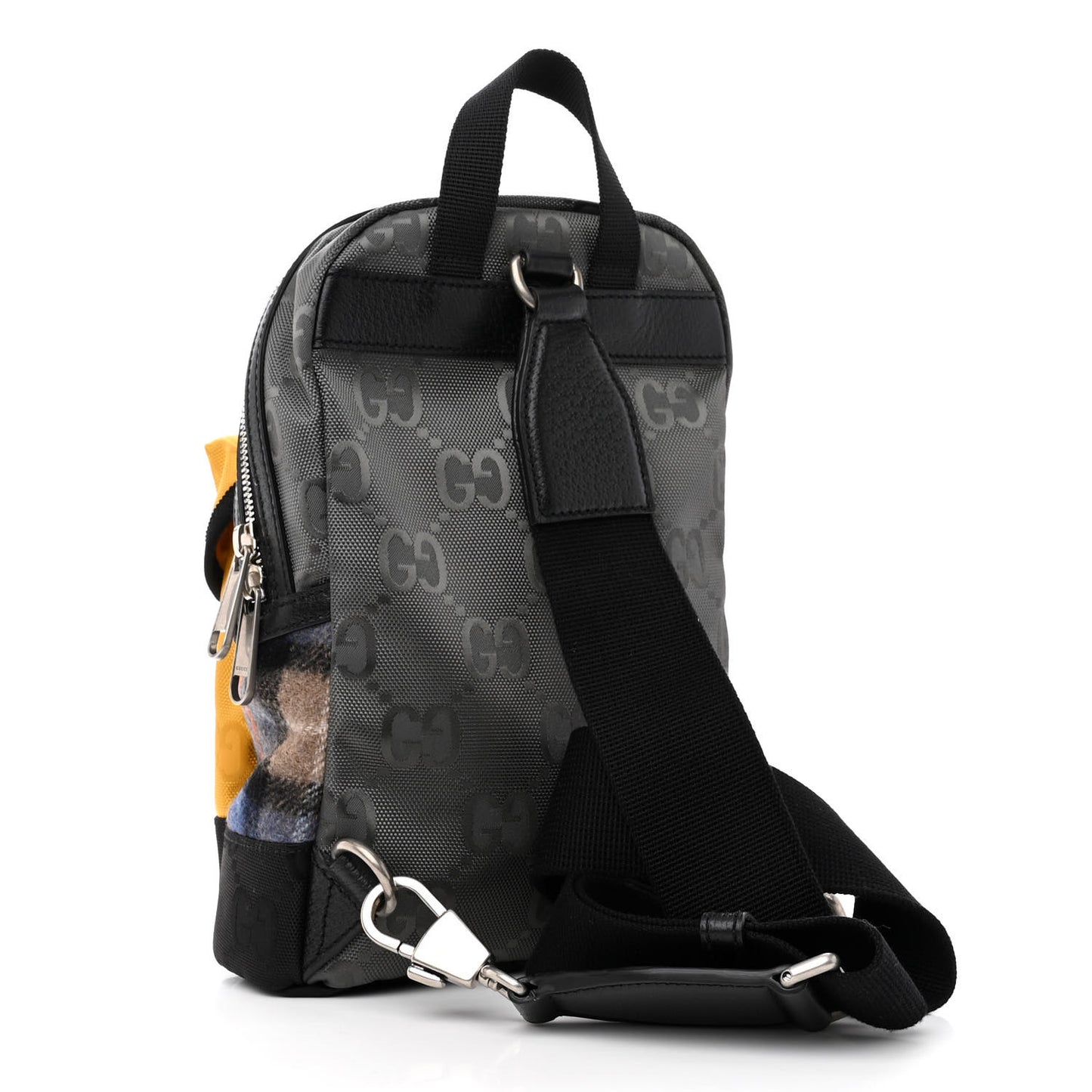 Wool Econyl Nylon Monogram Off The Grid Sling Backpack Crop Multicolor