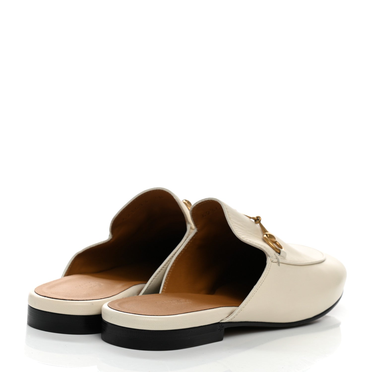 Gucci Malaga Kid Womens Princetown Slippers 38 Mystic White 4 of 9
