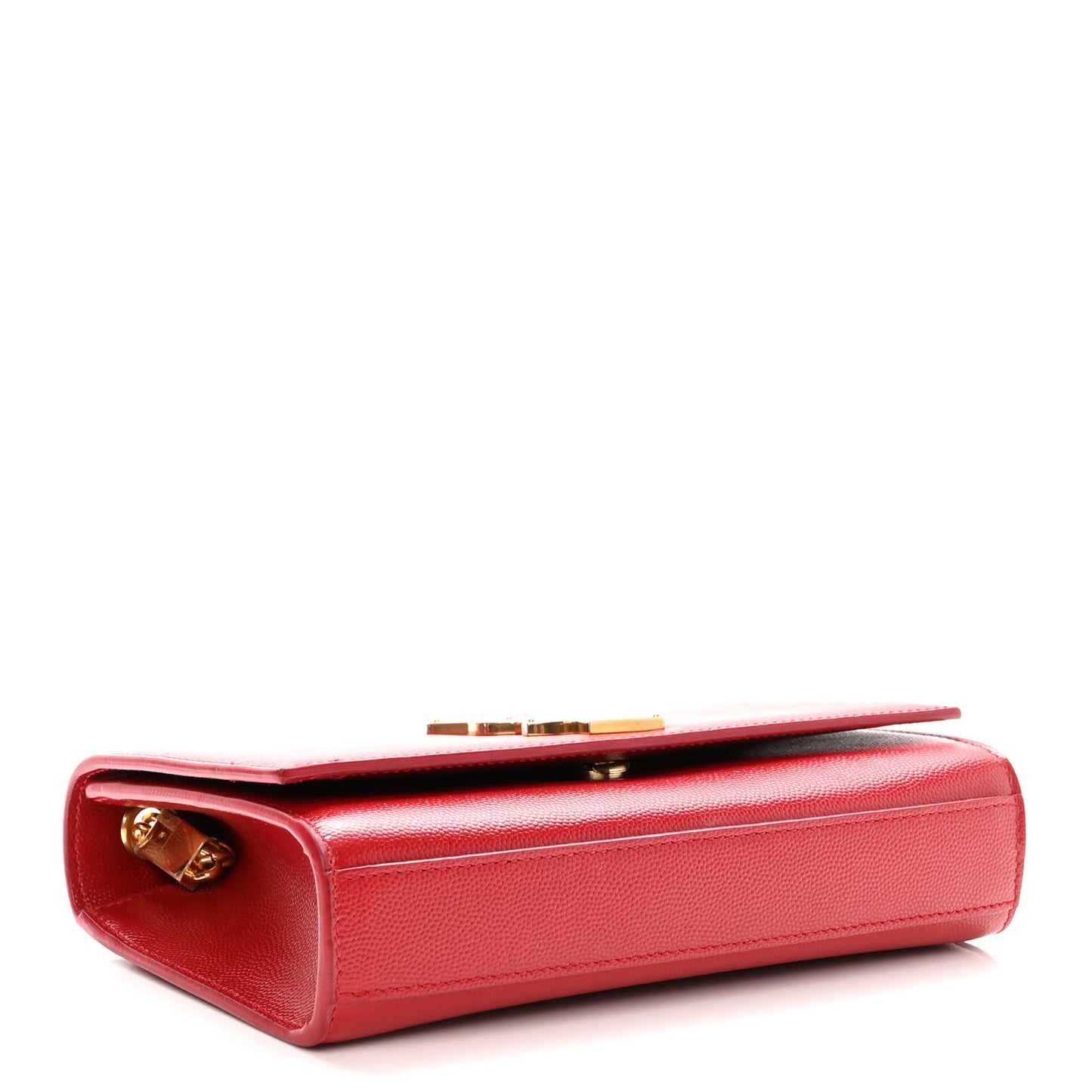 Grain De Poudre Small Monogram Kate Satchel Red
