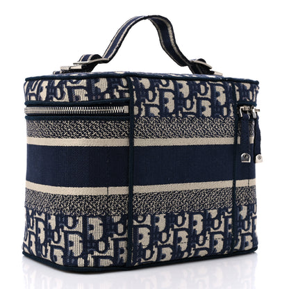 Christian Dior Oblique Diortravel Vanity Case Blue 3 of 10