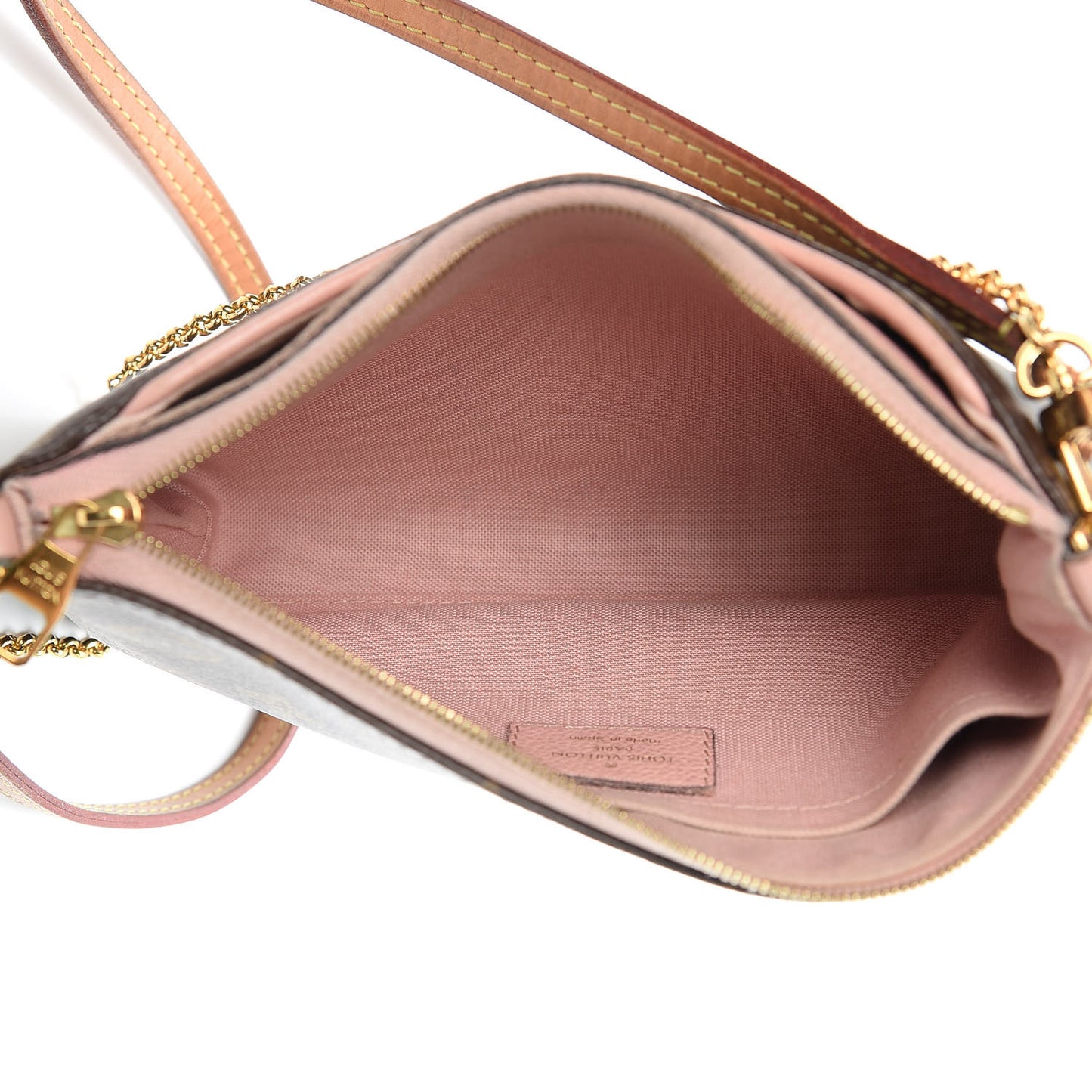 Monogram Pallas Clutch Rose Poudre