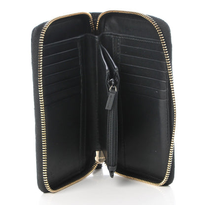 Gucci Soft Microguccissima Zip Around Organizer Wallet Black 5 of 9