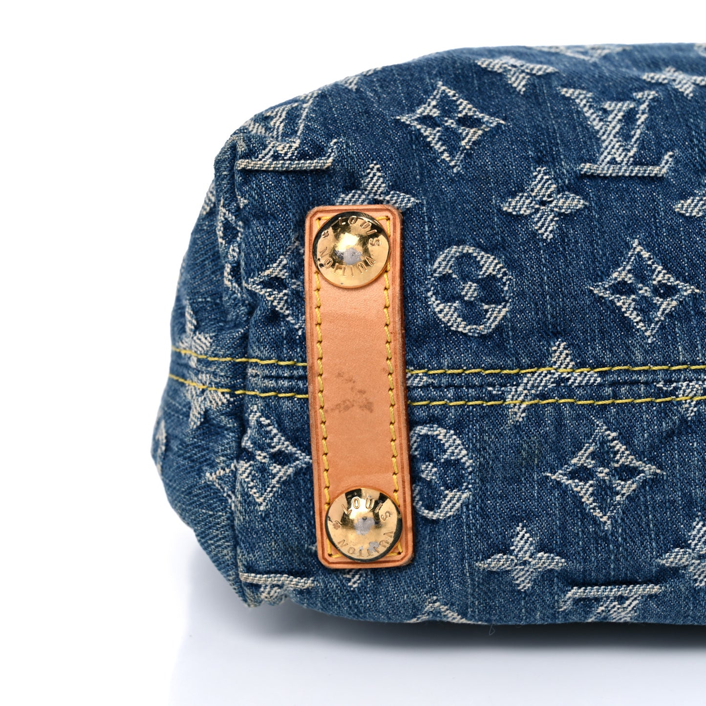 Monogram Denim Baggy PM Blue