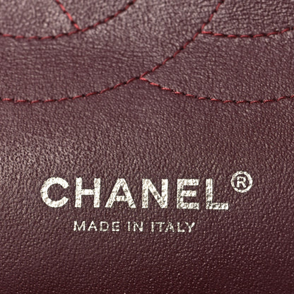 Chanel Lambskin Chevron Quilted Jumbo Double Flap Black 6 of 10