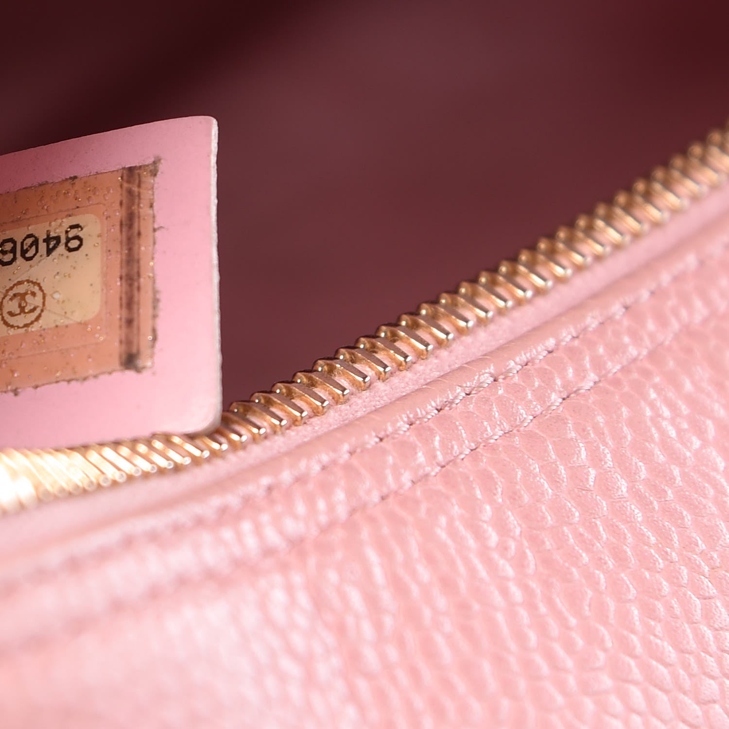 Chanel Caviar Quilted Small Bowler Pink 6 of 20