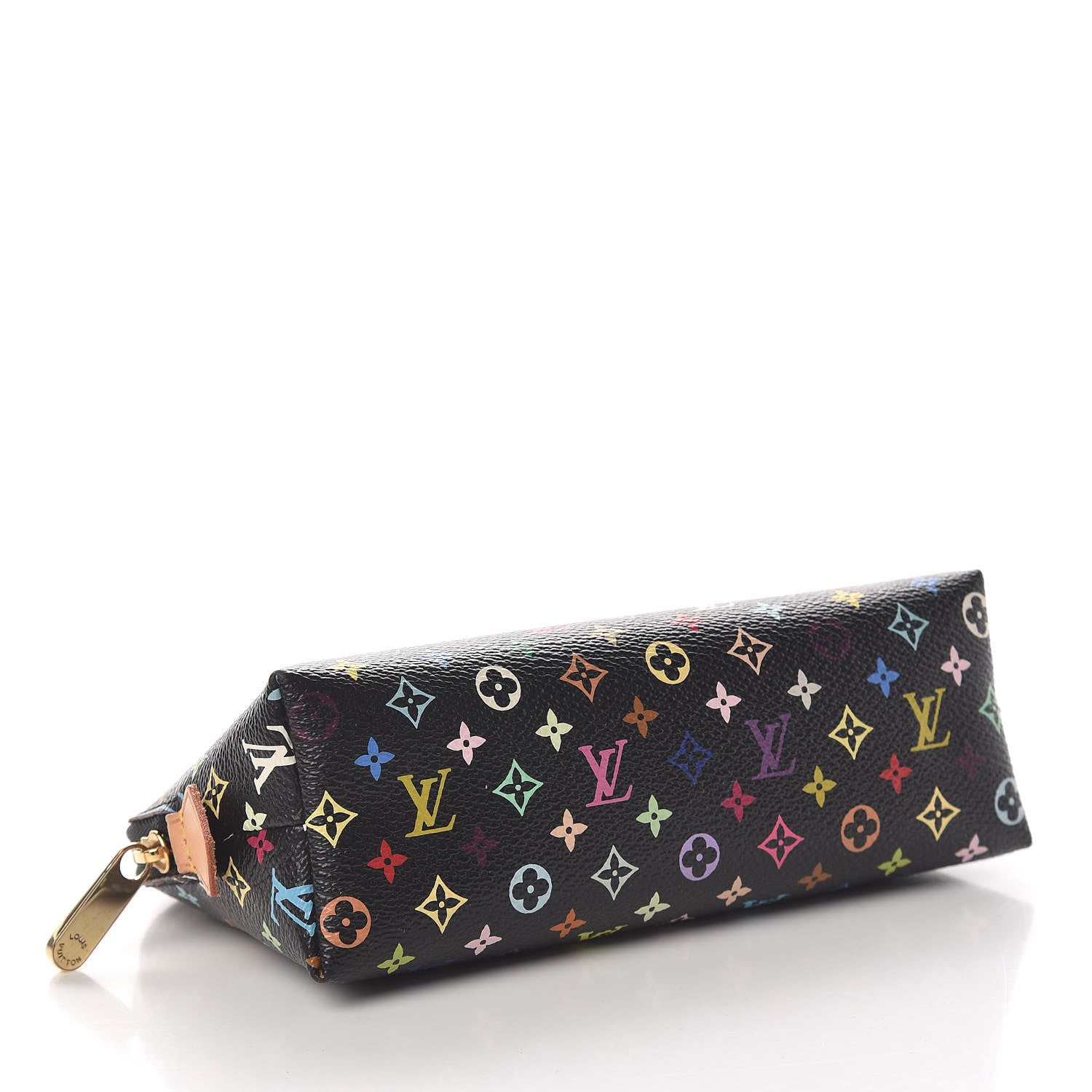 Louis Vuitton Monogram Multicolor Cosmetic Pouch Black Grenade 4 of 6