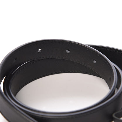 Gucci Calfskin Double G 20mm Belt 70 28 Black 6 of 7