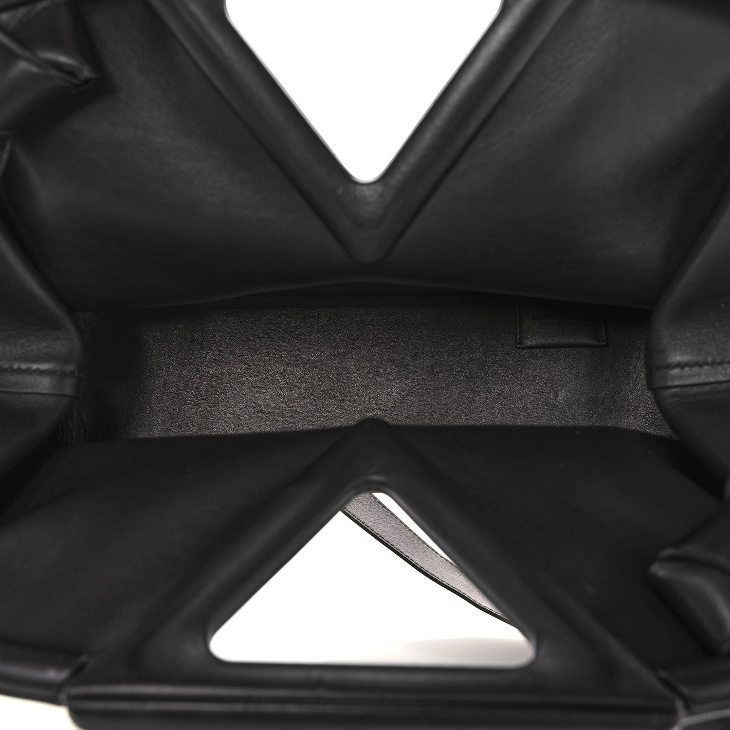 Bottega Veneta Calfskin Large The Point Triangle Bag Black 4 of 7