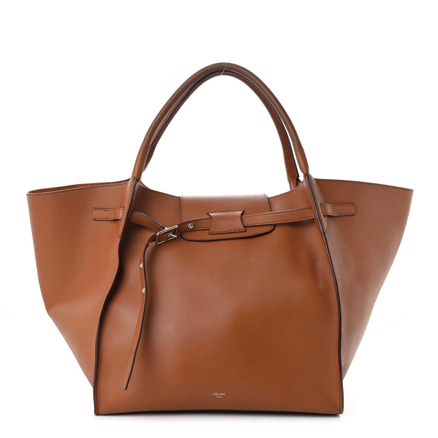 Smooth Calfskin Medium Big Bag Tan