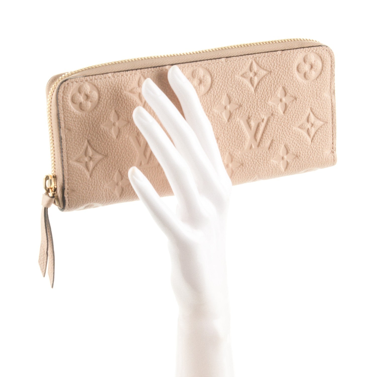 Louis Vuitton Empreinte Clemence Wallet Dune 2 of 8