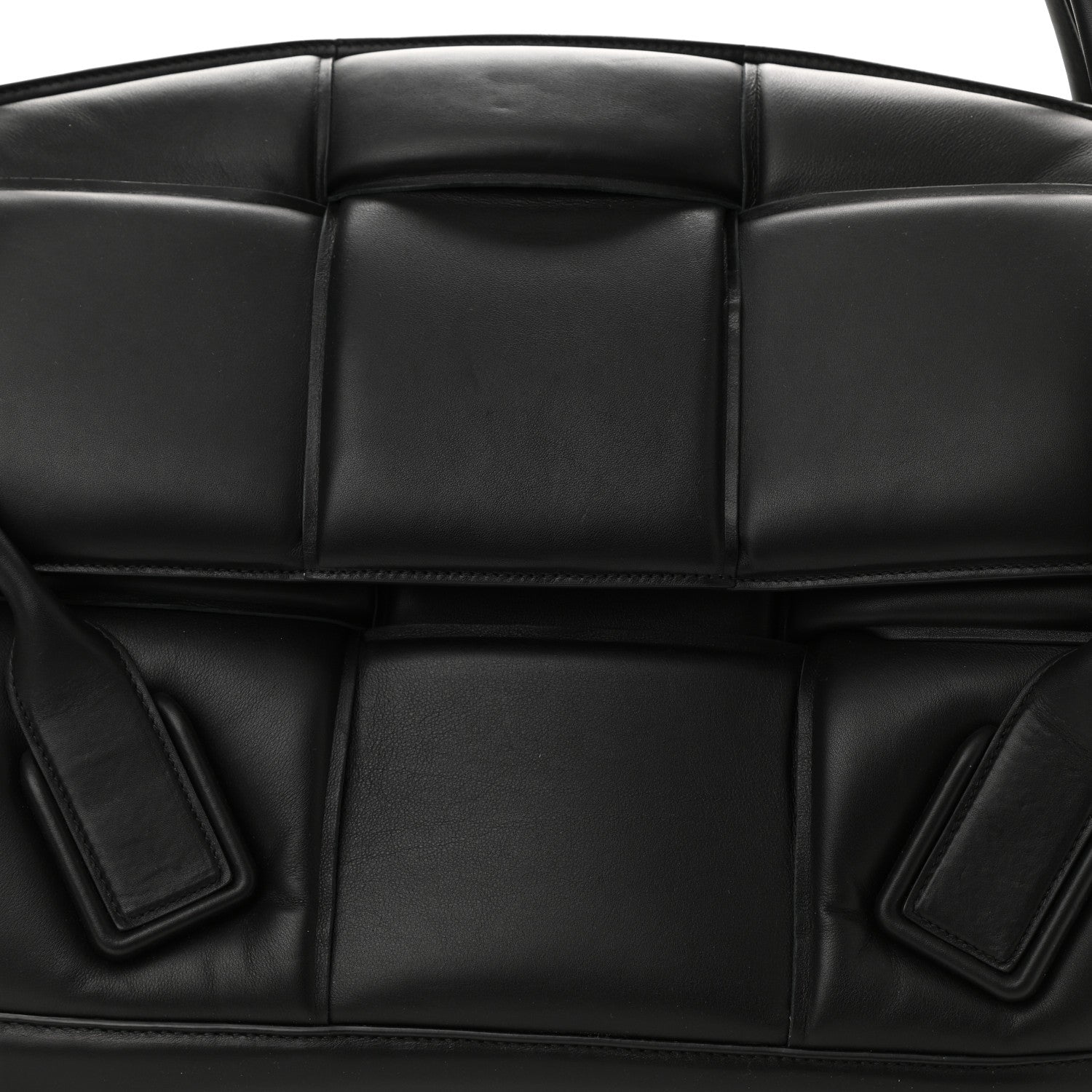 Bottega Veneta Nappa Maxi Intrecciato Padded Large Arco Black 9 of 11