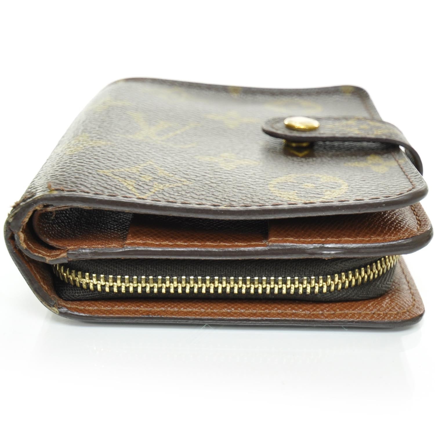 Louis Vuitton Monogram Compact Zippe Zipped Wallet 4 of 7