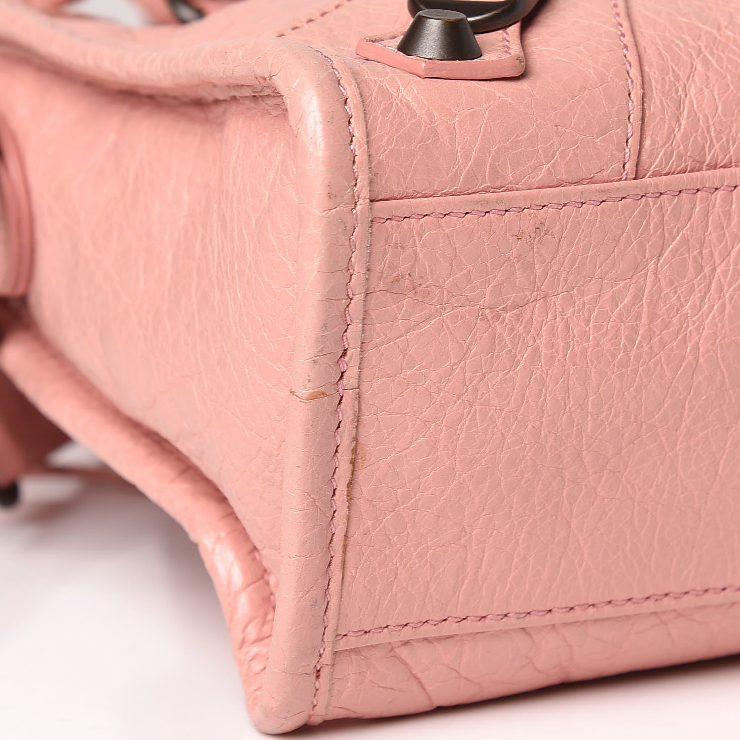 Balenciaga Agneau Classic Hardware Mini City Rose Peche 8 of 12