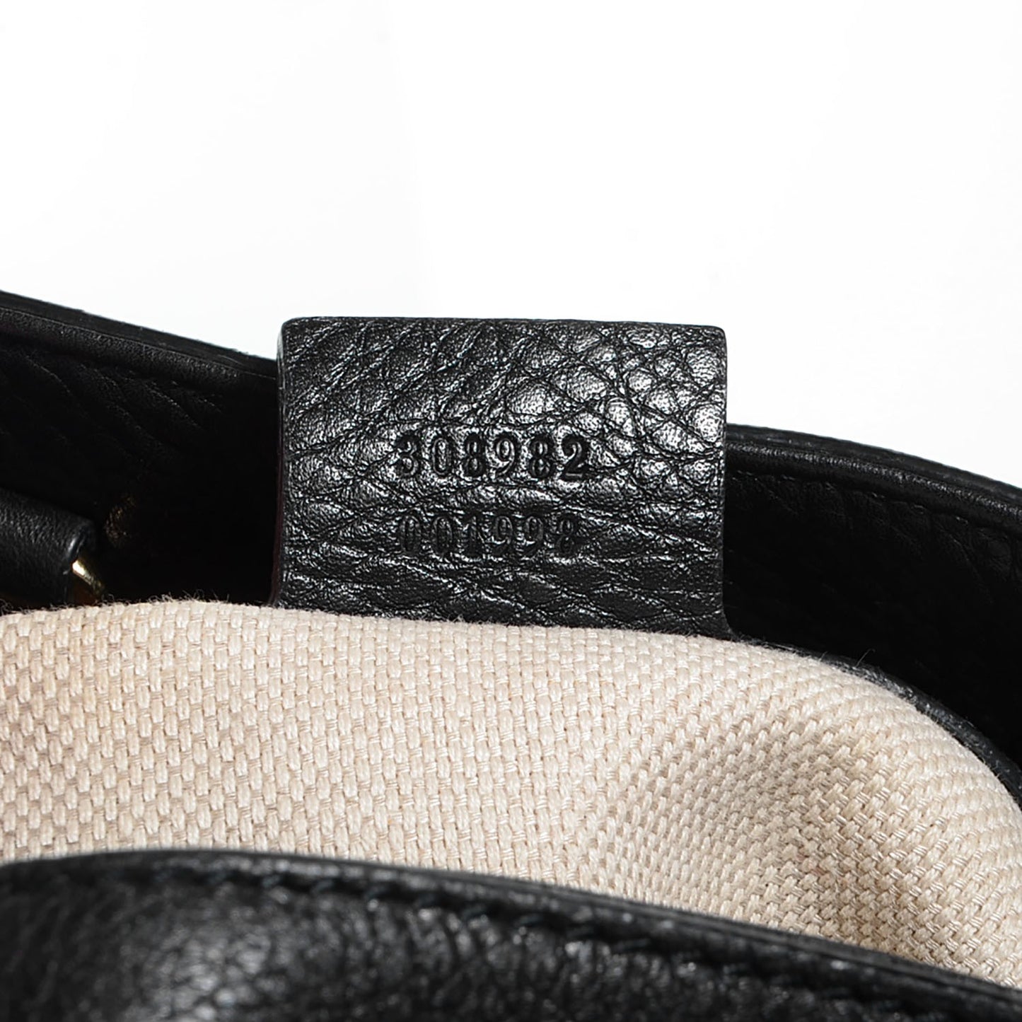 Pebbled Calfskin Medium Soho Chain Shoulder Bag Black