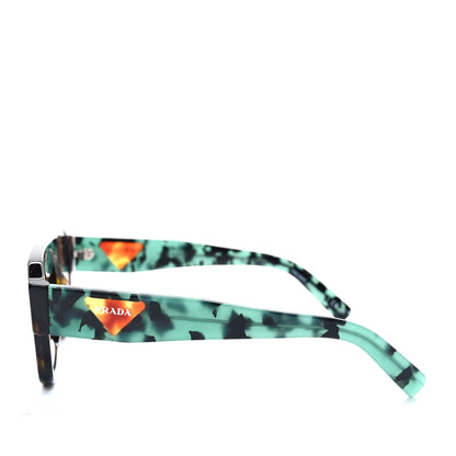 Prada Acetate Symbole Sunglasses SPR 22Y Tortoise Green 3 of 7