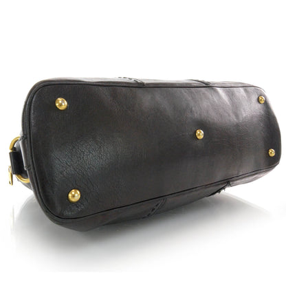 Saint Laurent Leather Large Muse Black 4 of 7