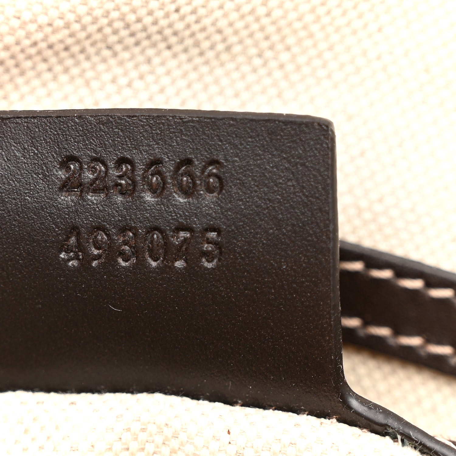 Gucci GG Plus Monogram Small Flap Messenger Bag Beige Dark Brown 7 of 10