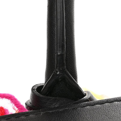 Alexander McQueen Tweed Sweet Calfskin Small Heroine 30 Multicolor Black 15 of 16