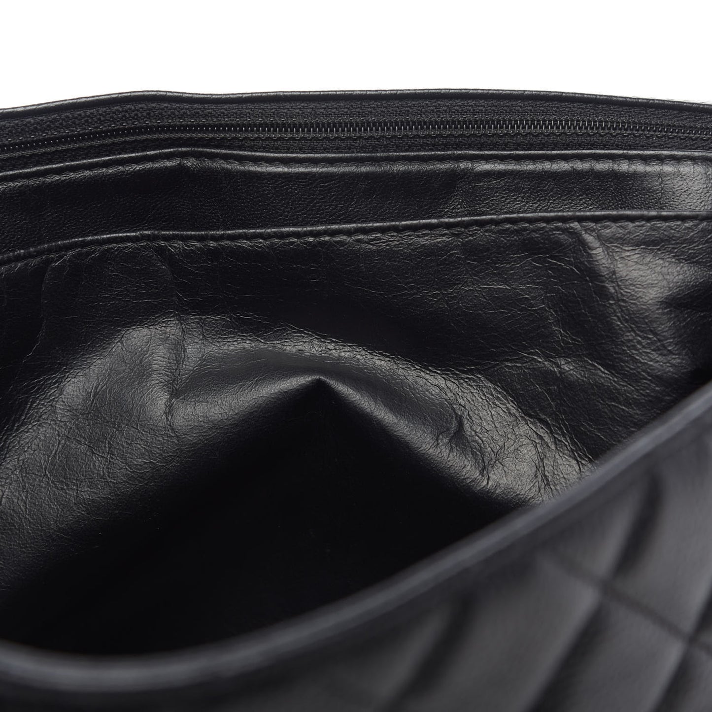 Caviar Quilted Maxi Single Flap Black