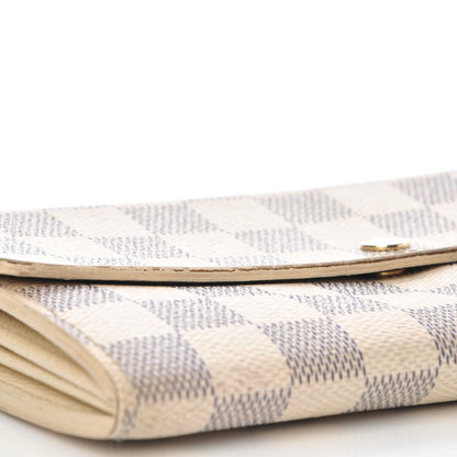 Louis Vuitton Damier Azur Sarah Wallet 8 of 17