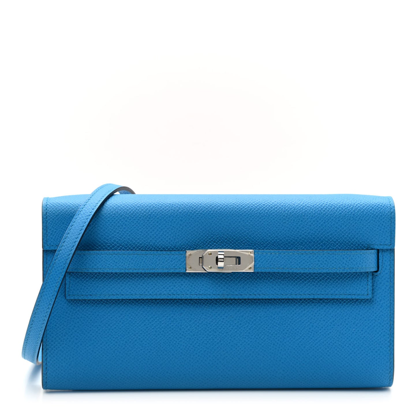 Epsom Verso Kelly Wallet To Go Bleu Frida Rouge H