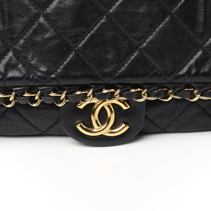 Chanel Calfskin Quilted Medium Chain Me Flap Black 10 of 11