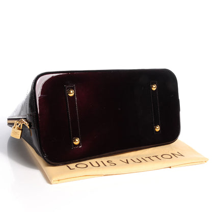 Louis Vuitton Vernis Alma GM Amarante 4 of 7