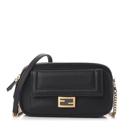 Fendi Vitello Grace Matte Easy Baguette Black 1 of 13