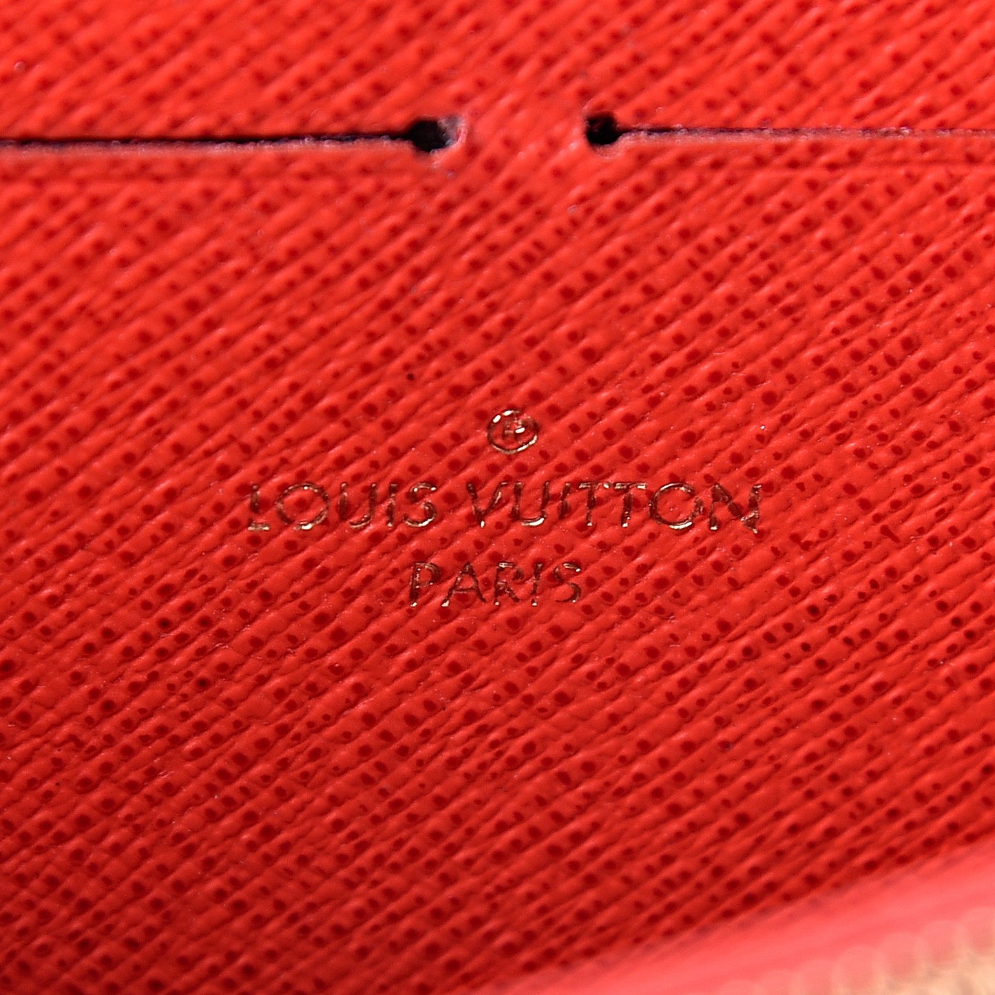 Monogram Zippy Wallet Coquelicot
