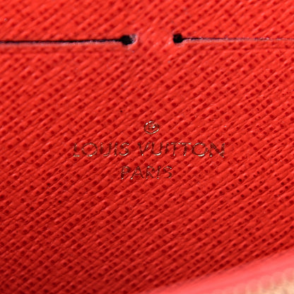 Louis Vuitton Monogram Zippy Wallet Coquelicot 6 of 8