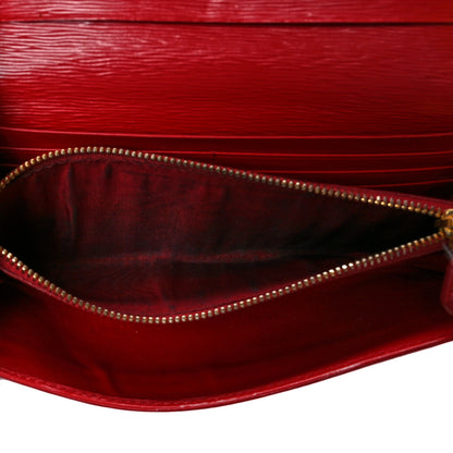 Prada Vitello Move Continental Flap Wallet Lacca 7 of 11