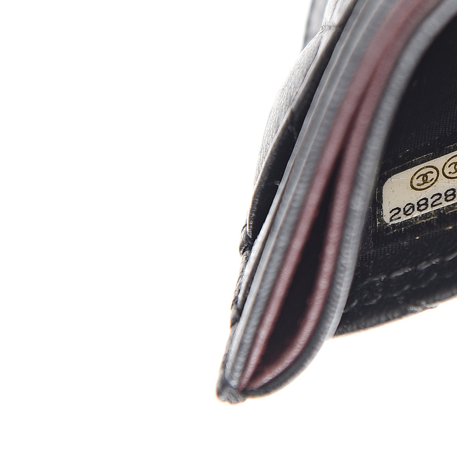 Chanel Lambskin Quilted Card Holder Black 7 of 7