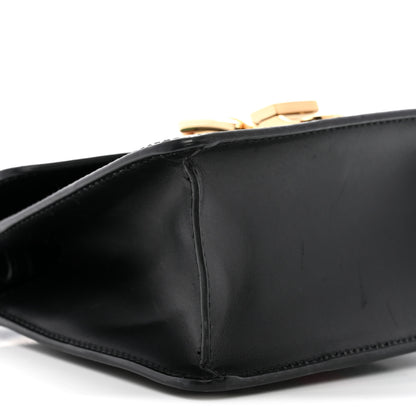 Gucci Calfskin Mini Sylvie Top Handle Bag Black 9 of 14