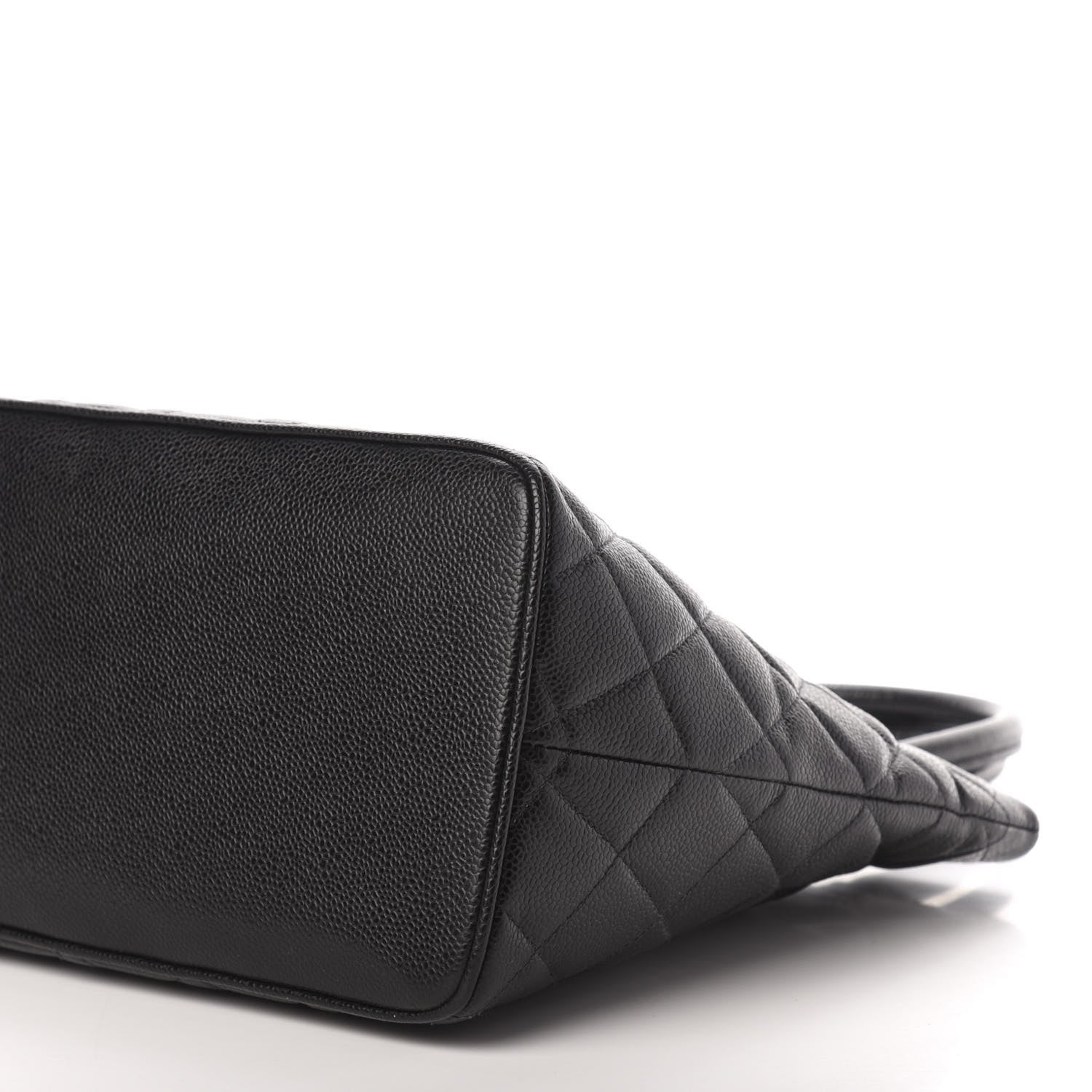 Chanel Caviar Quilted Medallion Tote Black 9 of 10
