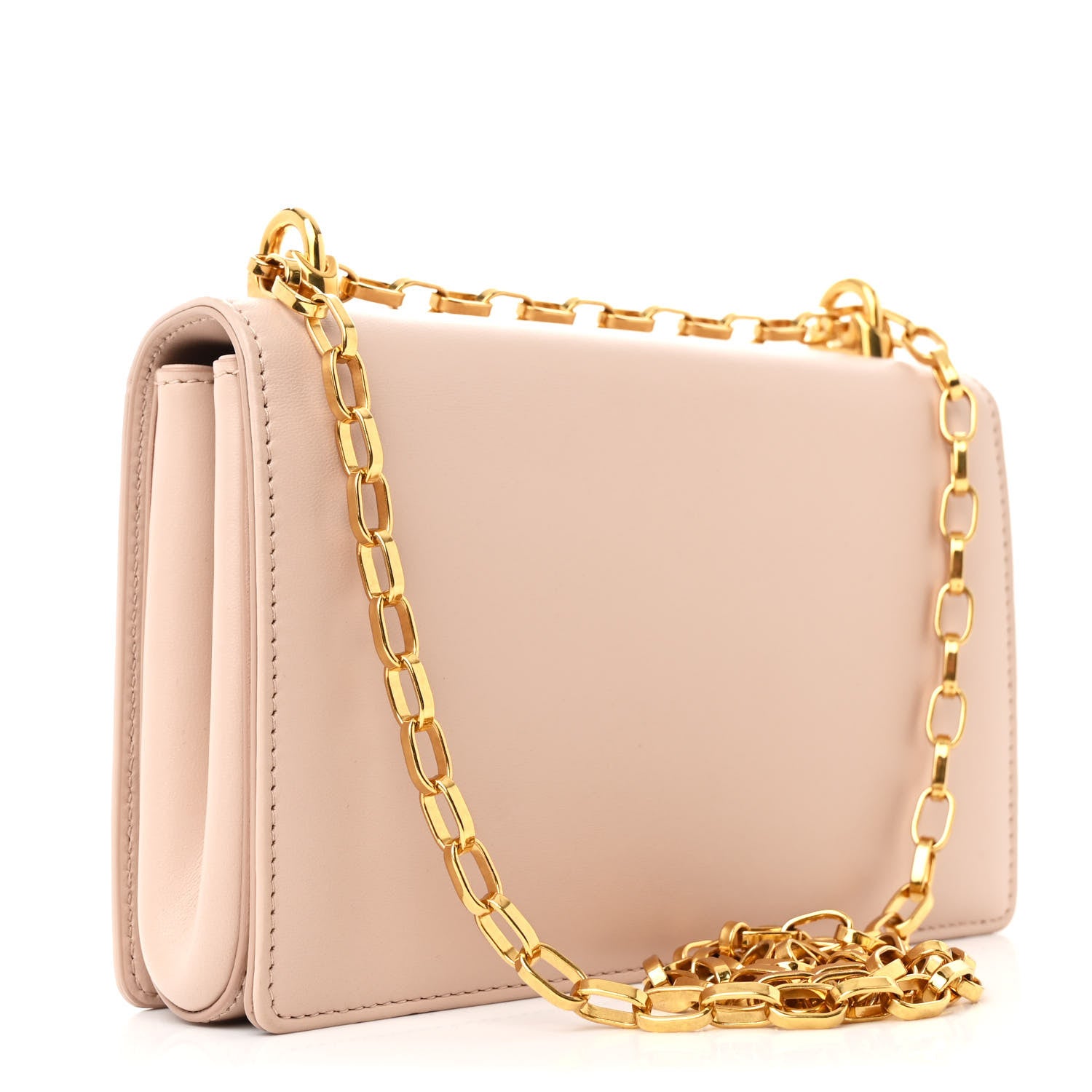 Dolce & Gabbana DOLCE GABBANA Calfskin DG Girls Shoulder Bag Pink 3 of 10