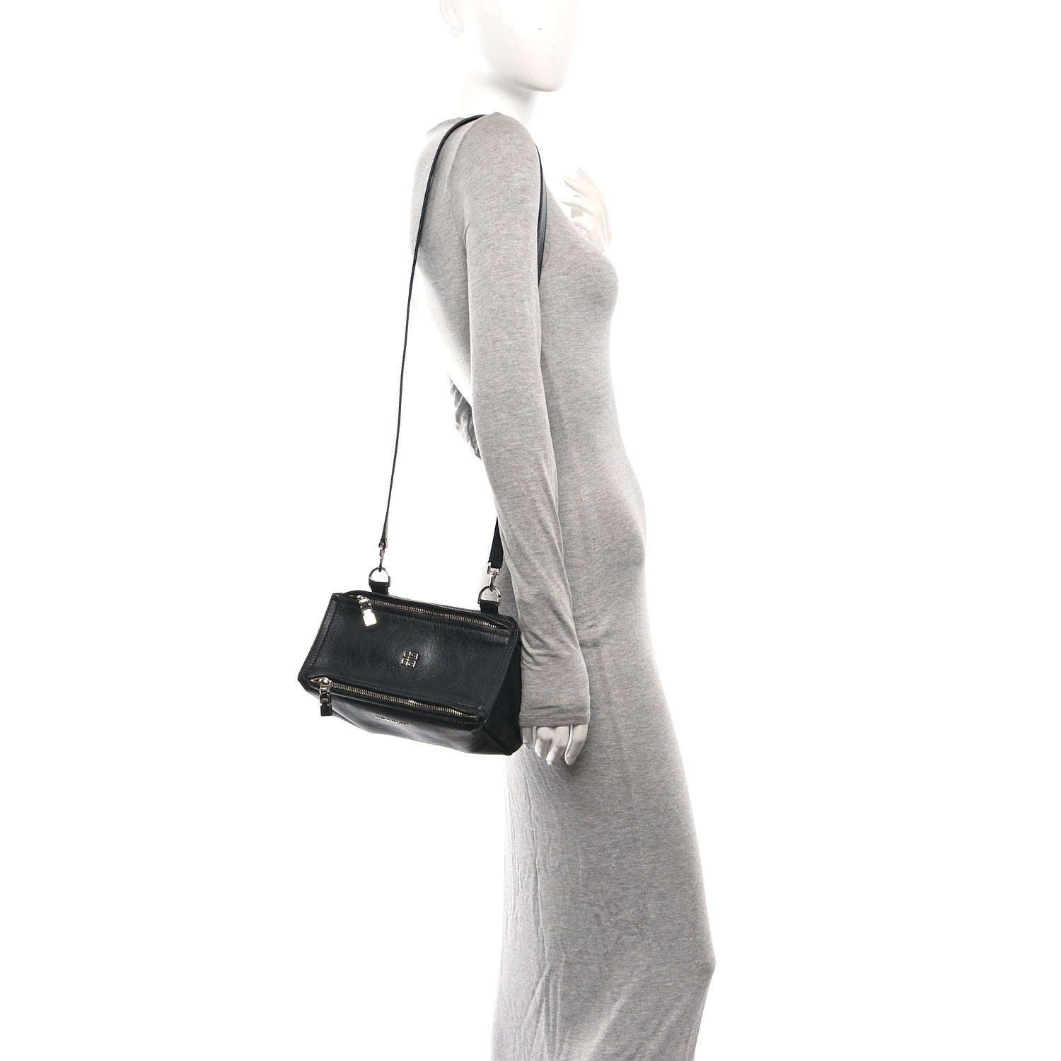 Givenchy Sugar Goatskin Mini Pandora Black 2 of 10