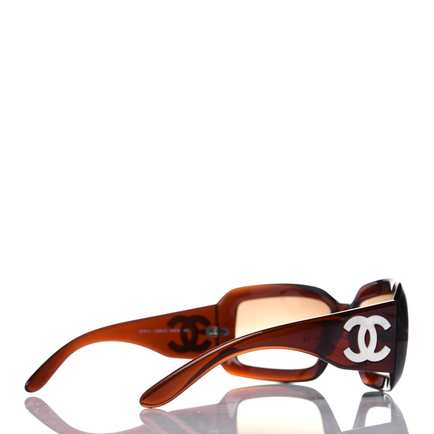 Chanel Mother of Pearl Sunglasses 5076-H Brown 4 of 8