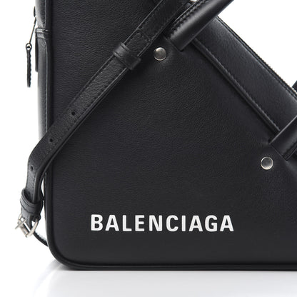 Balenciaga Calfskin S Triangle Duffle Black 10 of 10