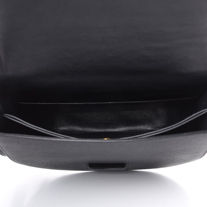 Celine Grained Calfskin Medium Trotteur Black 5 of 9
