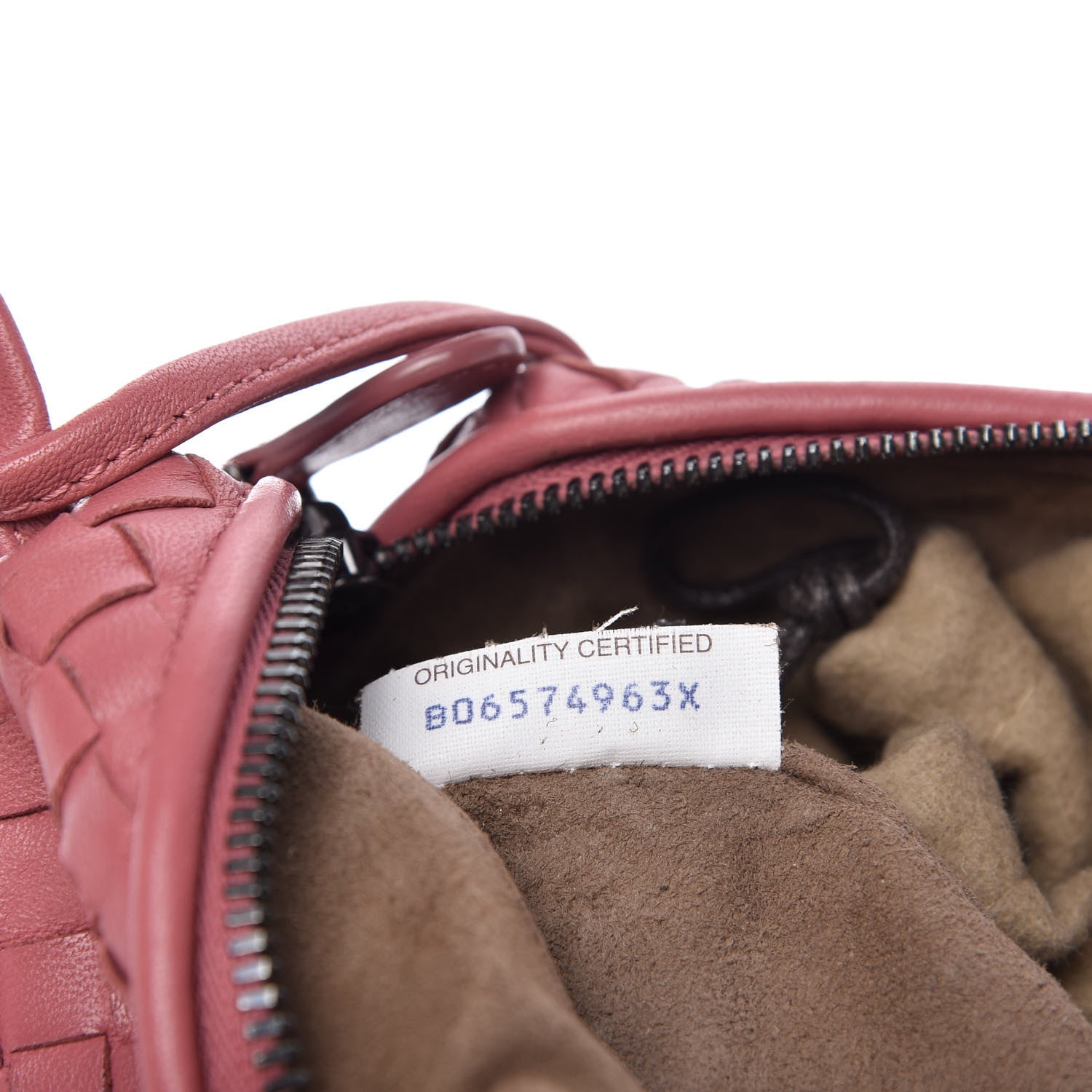 Bottega Veneta Nappa Intrecciato Nodini Crossbody Messenger Rose Pink 9 of 11