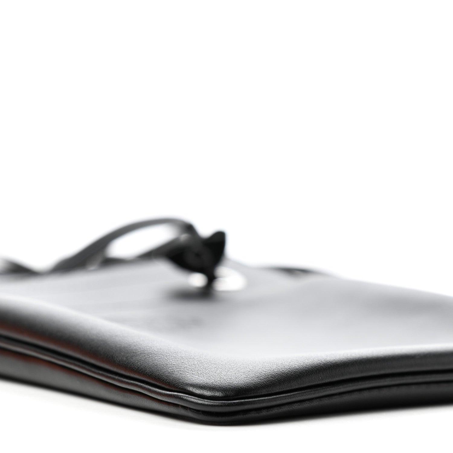 Hermes Milo Lambskin Swift Mini Aline Black 7 of 9