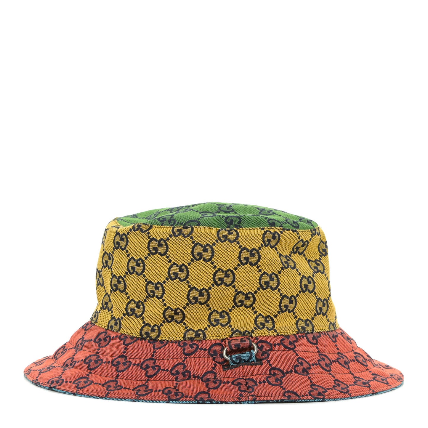 Monogram Multicolor Reversible Bucket Hat Yellow Multicolor