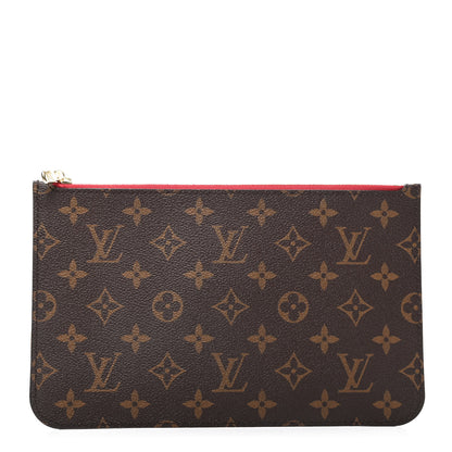 Louis Vuitton Monogram Neverfull MM GM Pochette Cherry 1 of 6
