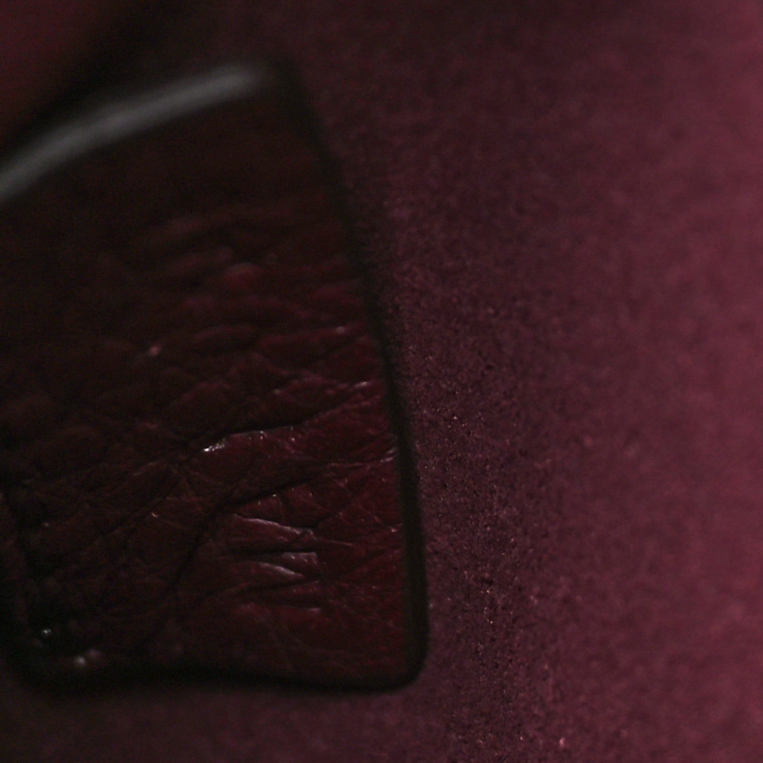 Givenchy Grained Calfskin Mini Shark Lock Oxblood Red 7 of 9