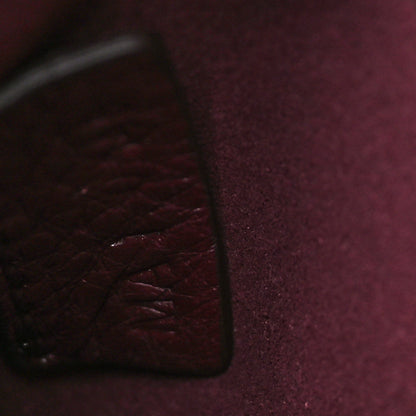 Givenchy Grained Calfskin Mini Shark Lock Oxblood Red 7 of 9