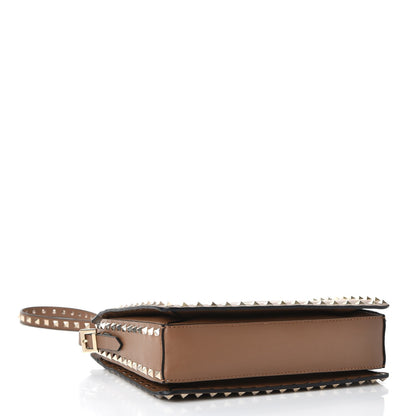 Valentino Garavani Vitello Small Rockstud Flip-Lock Messenger Bag Light Cuir 4 of 7
